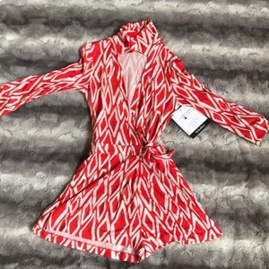 EUC Diane von Furstenberg romper size 4